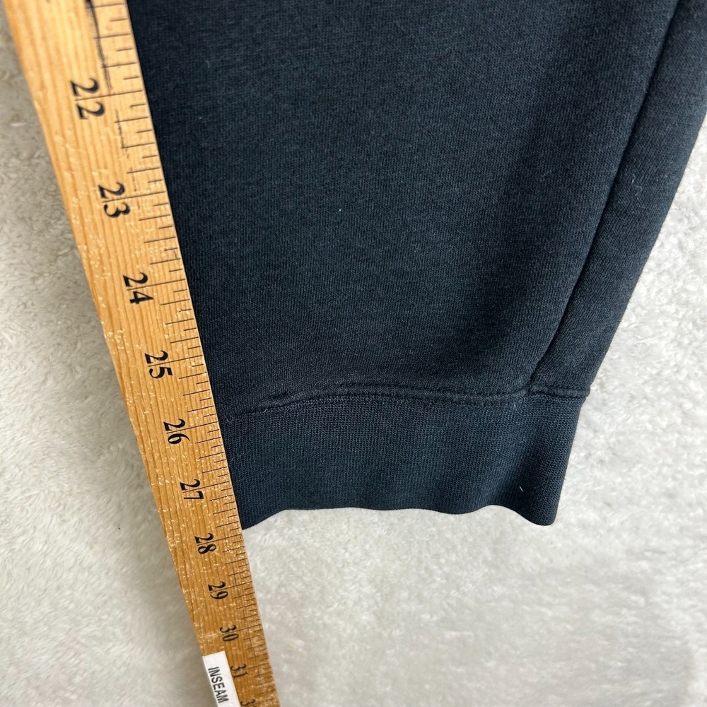Nike Sportswear Essential Fleece Jogger Pants Mens L Black Drawstring Tapered - Picture 13 of 14